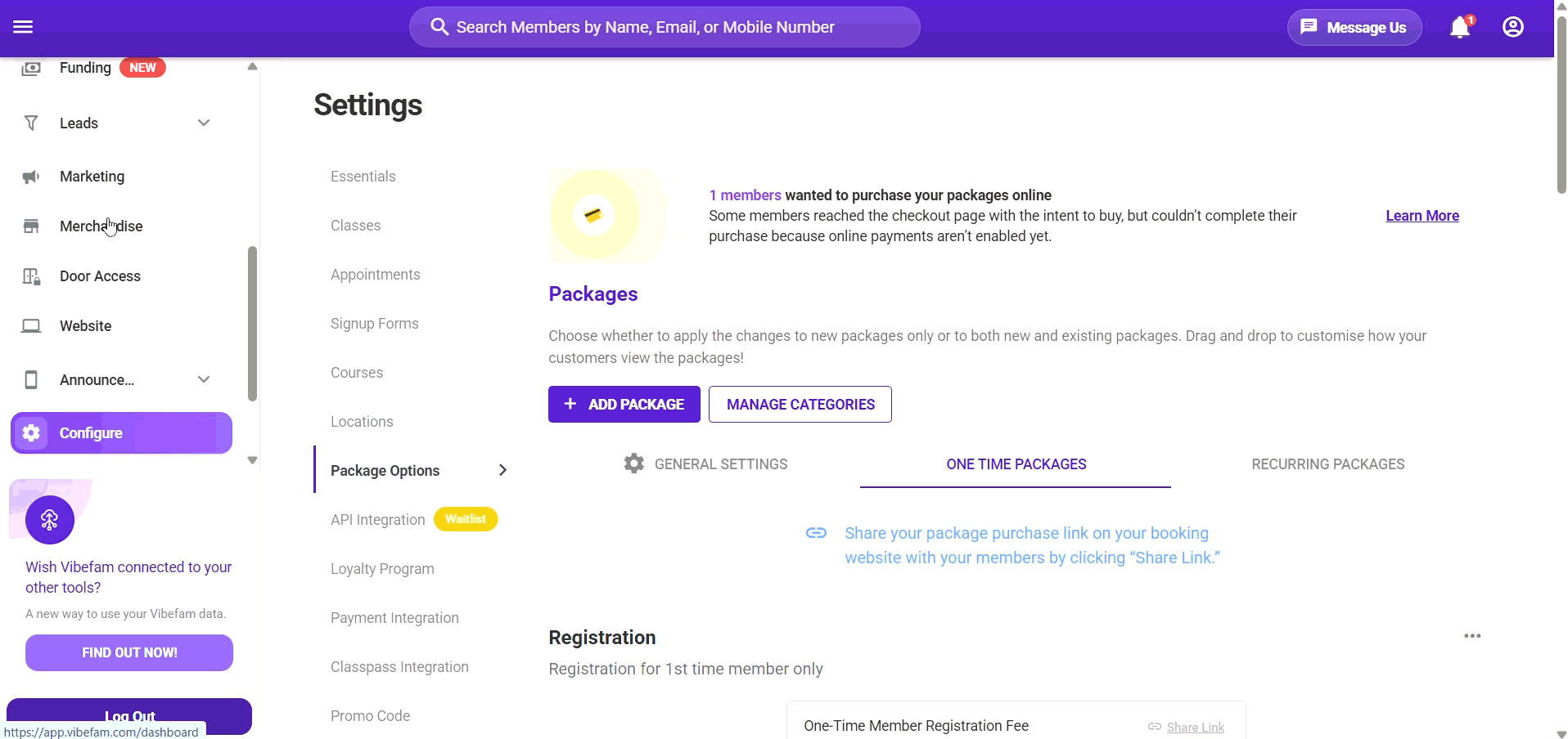 Package Categorization