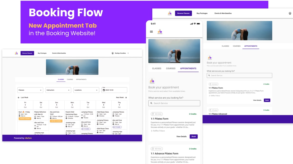 User Booking Flow 1-1