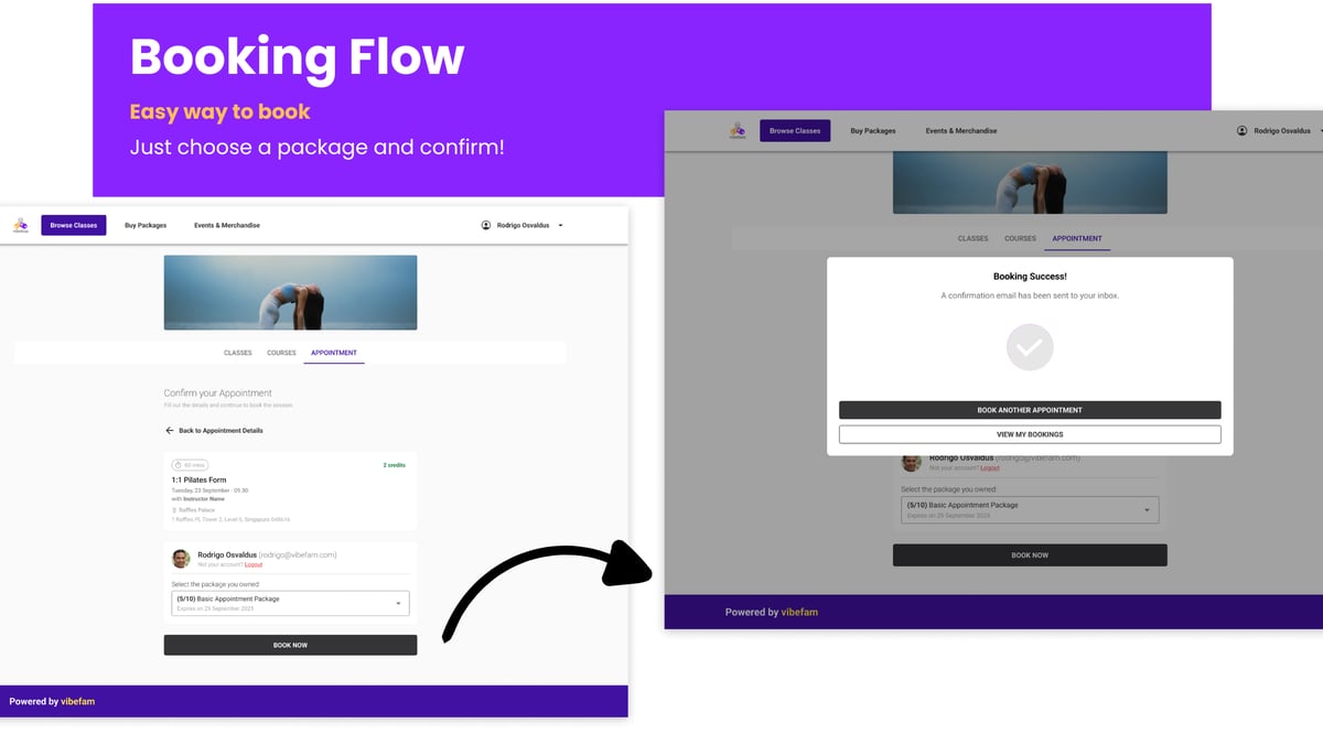 User Booking Flow 4